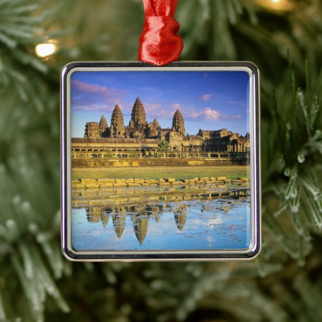 View Of Temple From Front Metal Ornament (Tree)