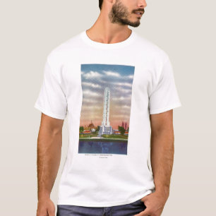 View of Texaco's Giant Thermometer T-Shirt