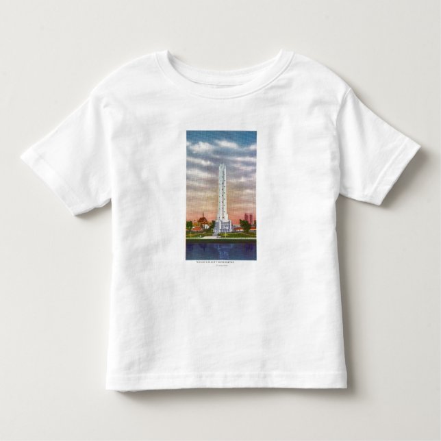 View of Texaco's Giant Thermometer Toddler T-Shirt (Front)
