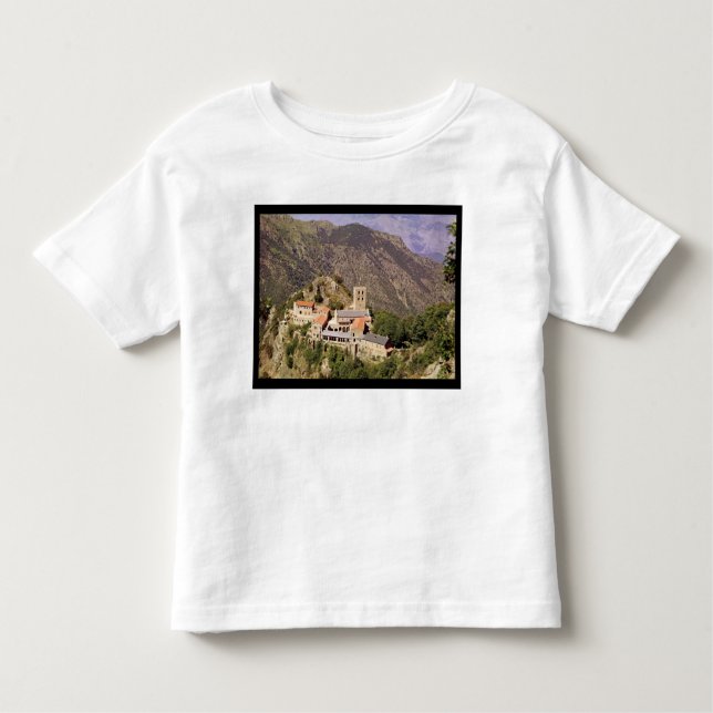 View of the Abbey of St. Martin du Canigou Toddler T-Shirt (Front)