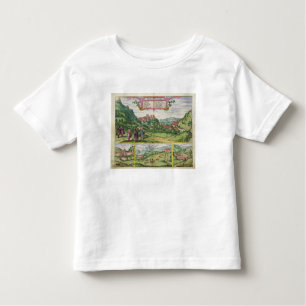 View of the Alhambra, from 'Civitates Orbis Terrar Toddler T-Shirt