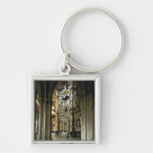 View of the altar and the 'Transparente', c.1720 Key Ring