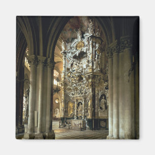 View of the altar and the 'Transparente', c.1720 Magnet