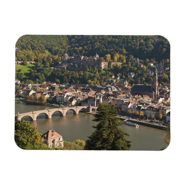 View of the Alte Brucke or Old Bridge Magnet (Horizontal)
