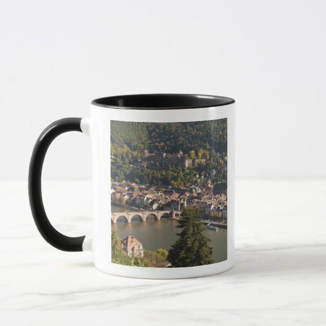View of the Alte Brucke or Old Bridge Mug (Left)