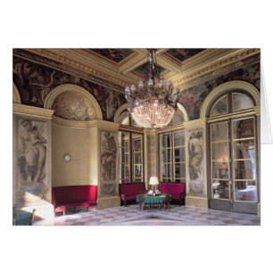 View of the Antechamber with allegorical depiction