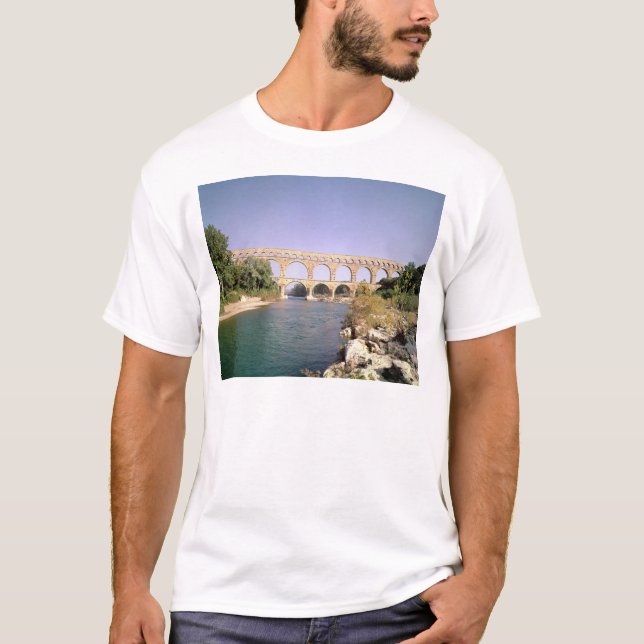 View of the aqueduct, built c.19 BC T-Shirt (Front)