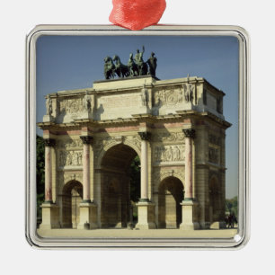 View of the Arc de Triomphe du Carrousel Metal Ornament