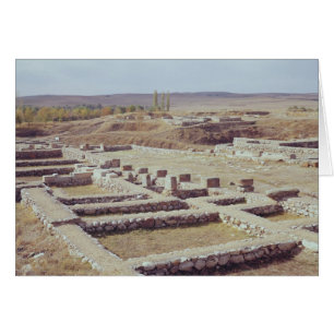 View of the archaeological site, 1450-1200 BC