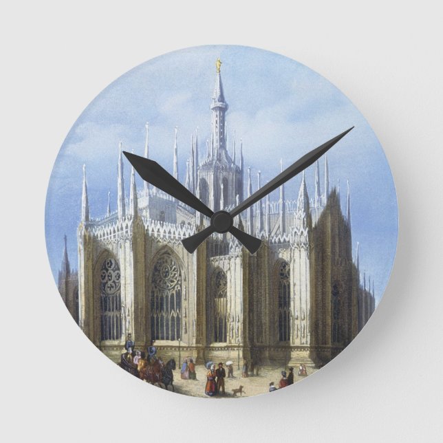 View of the back of Milan Cathedral from 'Views of Round Clock (Front)