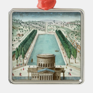 View of the Barriere Saint-Martin Metal Ornament