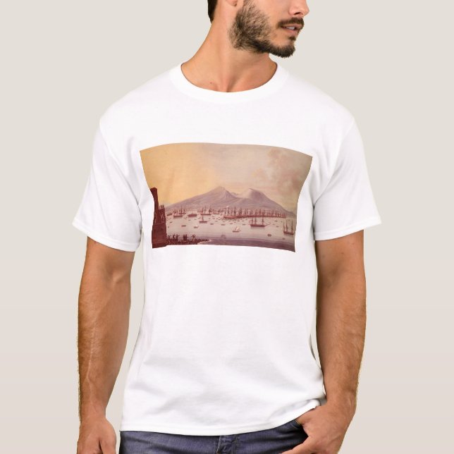 View of the Bay of Naples, 1798 T-Shirt (Front)