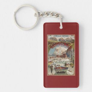 View of the Bear Hotel Promotional Poster Key Ring