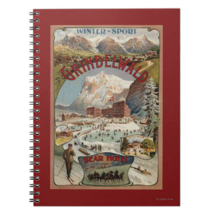 View of the Bear Hotel Promotional Poster Notebook