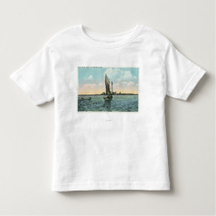 View of the Boon Island Lighthouse off York Toddler T-Shirt