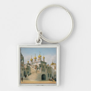 View of the Boyar Palace in the Moscow Kremlin Key Ring