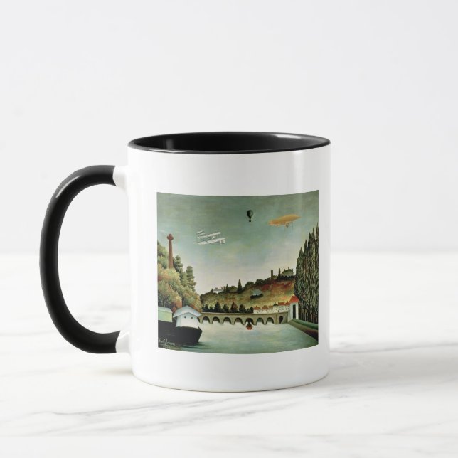 View of the Bridge at Sevres Mug (Left)
