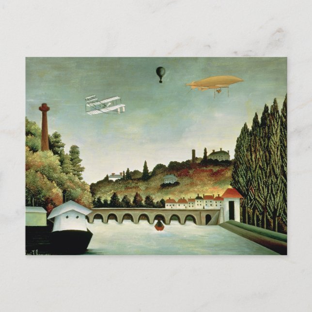 View of the Bridge at Sevres Postcard (Front)