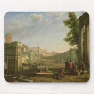 View of the Campo Vaccino, Rome, 1636 Mouse Pad