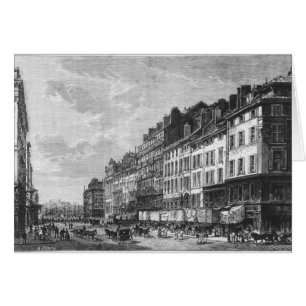 View of the Canebiere at Marseilles