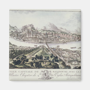 View of the Capital City and Fortress of Salzburg, Magnet
