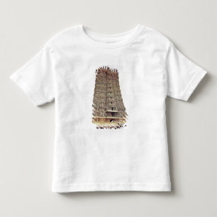 View of the carved exterior of the south gopuram toddler T-Shirt
