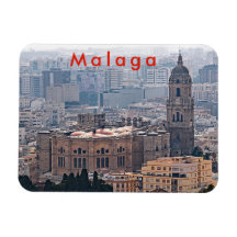 View of the Cathedral of Malaga.