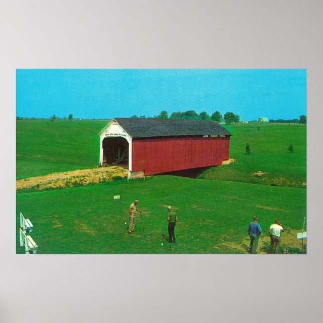 View of the Catlin Bridge Poster (Front)