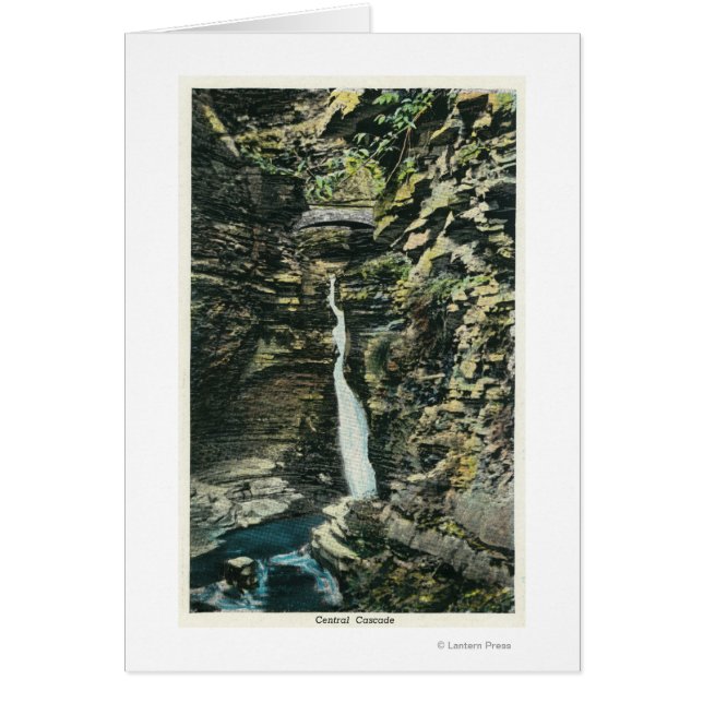 View of the Central Cascade (Front)