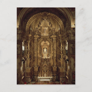 View of the chapel and High Altar Postcard