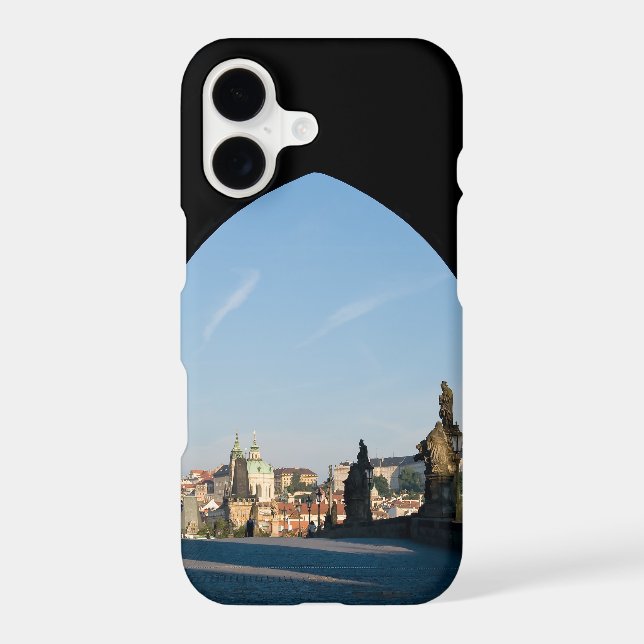View of the Charles bridge in Prague (Back)