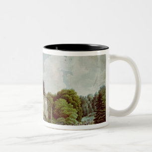 View of the Chateau de la Malmaison Two-Tone Coffee Mug