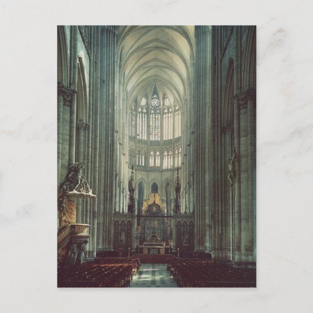 View of the choir postcard (Front)