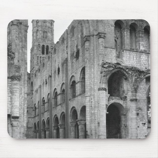 View of the church interior, c.1040-67 mouse pad (Front)