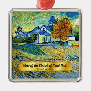 View of the Church of Saint Paul Metal Ornament