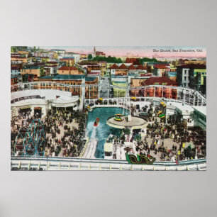 View of the Chutes from Above # 2 Poster