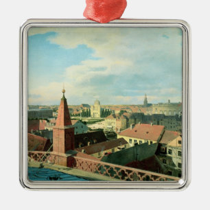 View of the city of Berlin with Altes Museum Metal Ornament