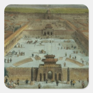 View of the City of Peking Taken from the South (e Square Sticker