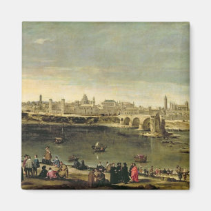View of the City of Zaragoza Magnet