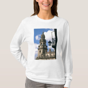 View of the Clock Tower at the corner of the T-Shirt