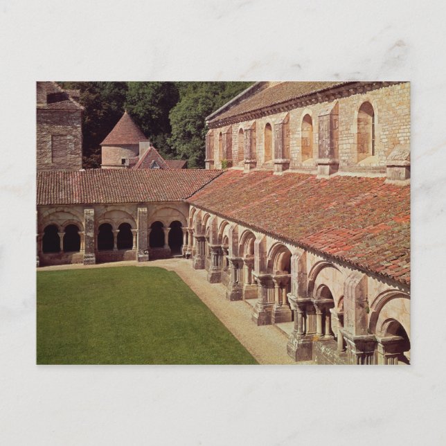 View of the cloister 2 postcard (Front)
