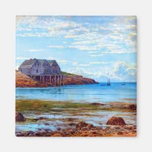View of the Coast by Alfred Thompson Bricher Magnet