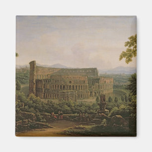 View of the Colosseum from the Palatine Hill Magnet
