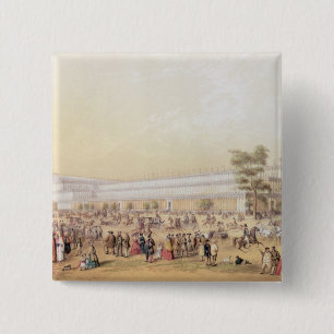 View of the Crystal Palace 15 Cm Square Badge