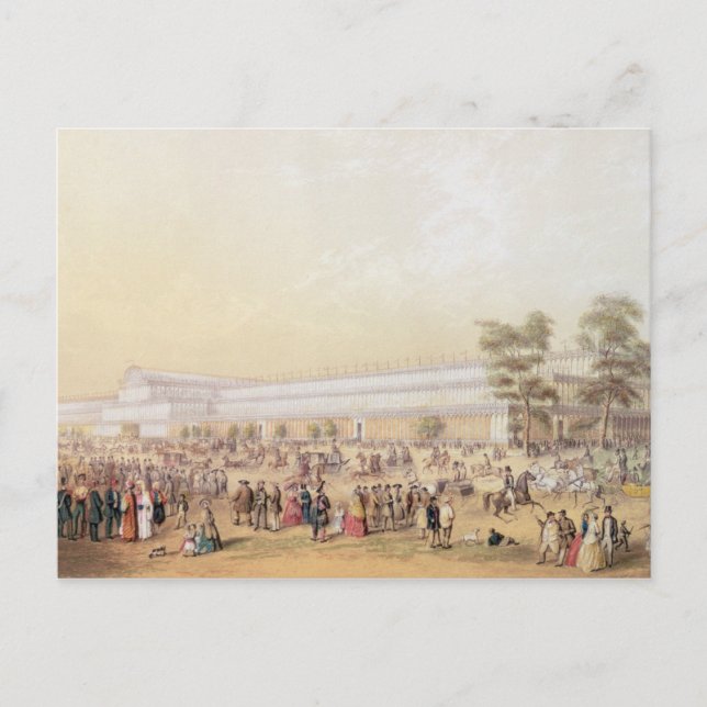 View of the Crystal Palace Postcard (Front)