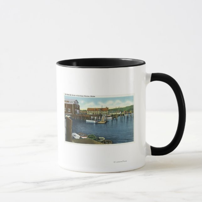 View of the Docks Mug (Right)
