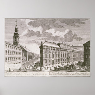 View of the Dorotheergasse showing the Poster