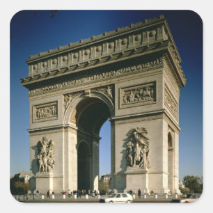 View of the East facade, completed 1806-86 (photo) Square Sticker