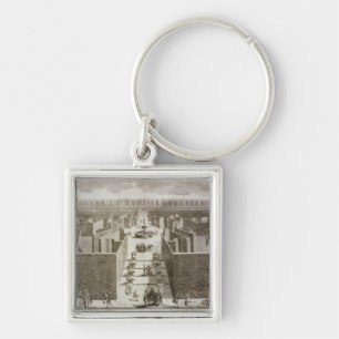 View of the eight statues of Castellazzo in the to Key Ring