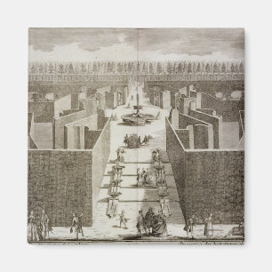 View of the eight statues of Castellazzo in the to Magnet